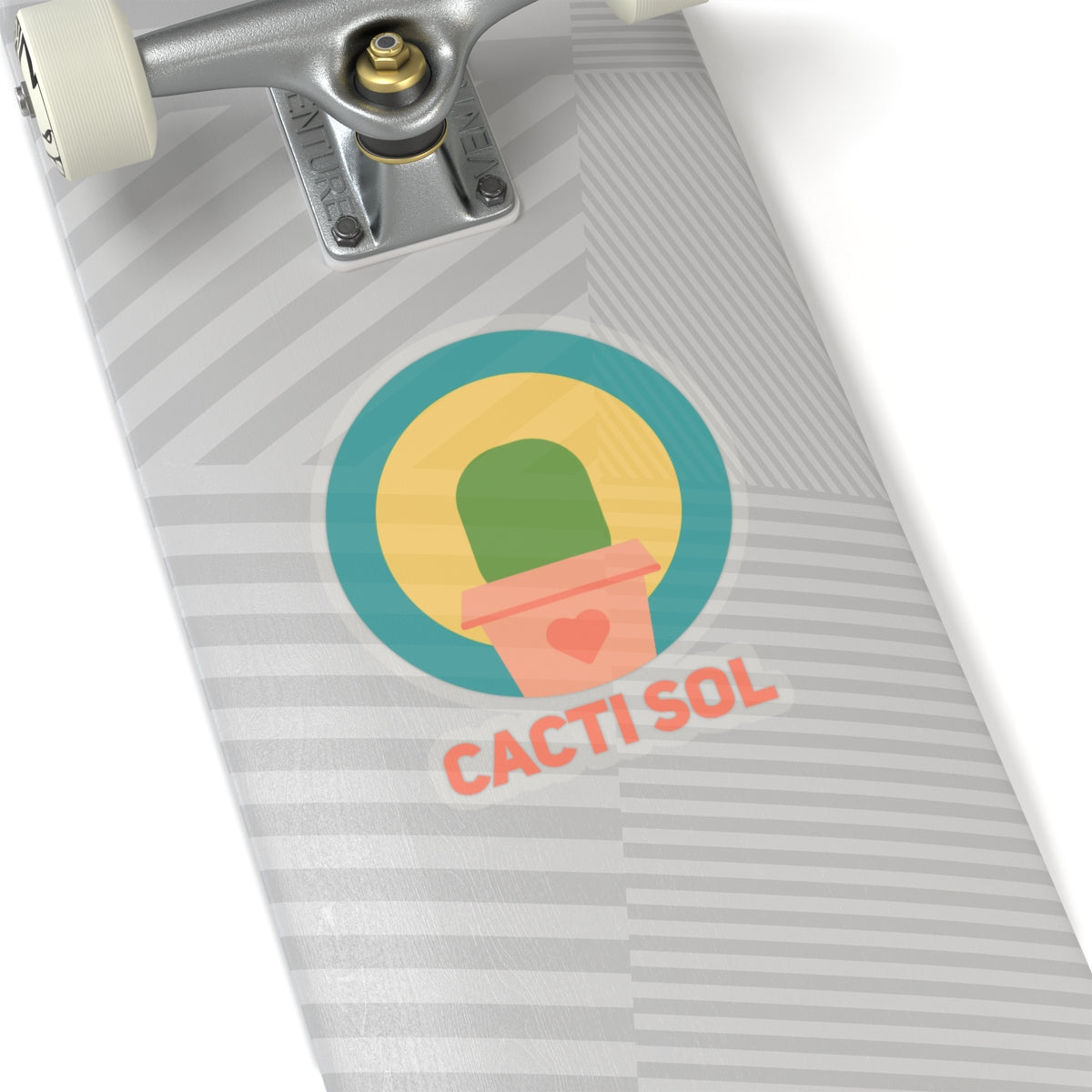 Cacti Sol Logo Sticker