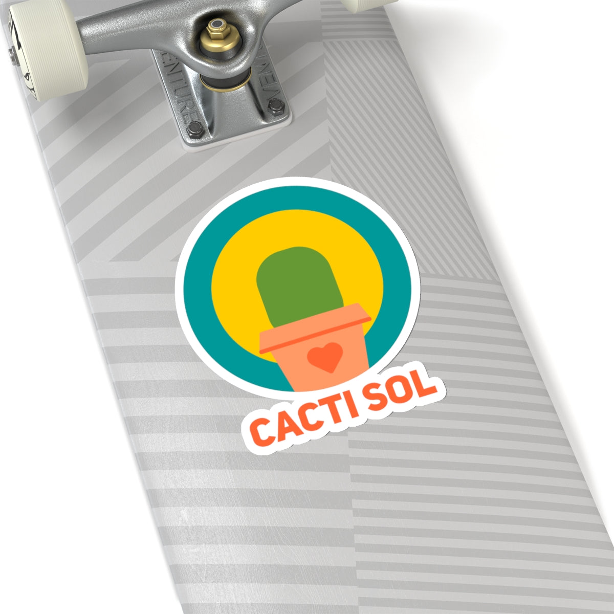 Cacti Sol Logo Sticker